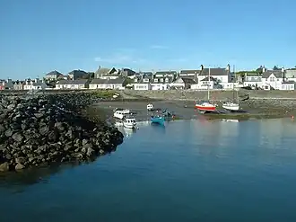 Blick über Port William