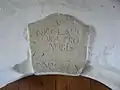 Schlussstein des Portalbogens