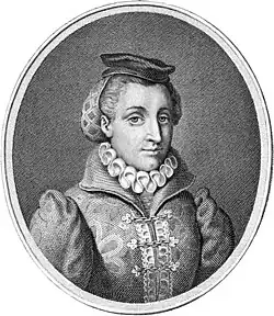 Portrait Anna Bullinger-Adlischwyler. Kupferstich von Heinrich Meyer (1830), Stadtarchiv Zürich