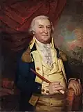 Rembrandt Peale, Portrait of Governor John Hoskins Stone of Maryland, Öl auf Leinwand, 91,4 × 68,6 cm, 1767.
