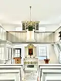 Orgel-Positiv von Christian Friedrich Göthel in der Kapelle Linda