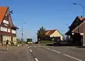 Postauto auf dem Kaienpass