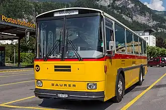 Postauto Saurer RH525 (historisch)
