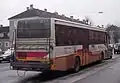 Renault Ares mit der früheren Bundesbus-Reiselackierung in Innsbruck