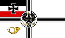 Postflagge bis 1892