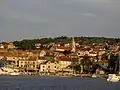 Postira, Blick vom Meer
