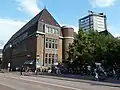 Rückseite des Postamts an der Oudegracht