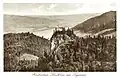 Postkarte Riedersteinkapelle und Tegernsee; 1920er-Jahre
