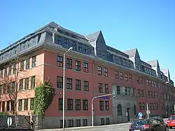 Postscheckamt (heute Telekom) an der Ecke Bürgermeister-Wagner-Straße (1924)
