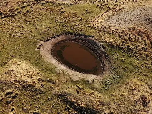 Kolk in den Channeld Scablands