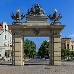 Jägertor, Ansicht von Süden