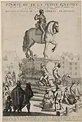 Ehemaliges Reiterstandbild Heinrichs&nbsp;IV. in Paris