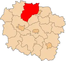Lage in der Woiwodschaft