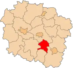 Lage in der Wojewodschaft