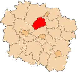 Lage in der Woiwodschaft