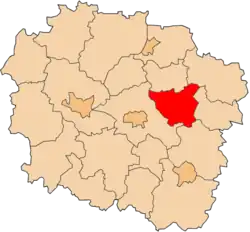 Lage in der Woiwodschaft