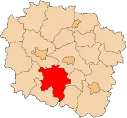 Lage in der Wojewodschaft