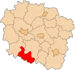 Lage in der Woiwodschaft