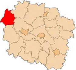 Lage in der Woiwodschaft