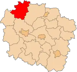 Lage in der Woiwodschaft