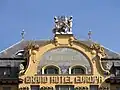 Hotel Evropa, Prag (mit Alois Dryák und anderen)