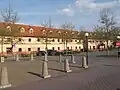 Seitenflügel des Schloss Kunratice