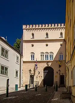 Thun-Palais, Prag (Thunovská, brit. Botschaft)