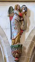 Gabriel (um 1360), Teil der Verkündigungs-Darstellung am Lettner