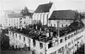 Konventsgebäude nach dem Brand vom 25./26. Juni 1887