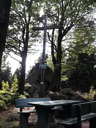 Gipfelkreuz auf dem Predigtstuhl