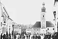 Pregartner Ortsplatz 1880