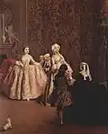 Vorstellung, Pietro Longhi, 1741