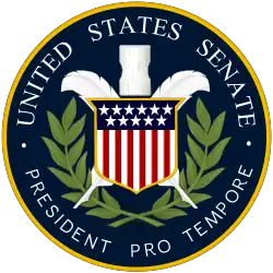 Siegel des Präsidenten pro tempore des Senats