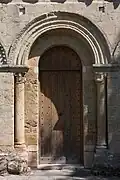 Eingang in die Prioratskirche