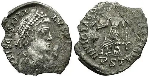Siliqua des Priscus Attalus