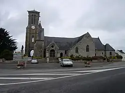 Kirche Saint-Behau in Priziac