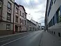Bauten in der Prokopova-Straße in Pilsen