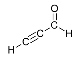 Strukturformel von Propinal