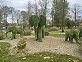 Die grünen Elefanten.