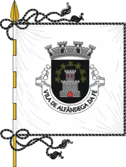 Flagge des Concelhos Alfândega da Fé