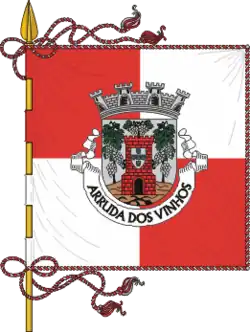 Flagge des Concelhos Arruda dos Vinhos
