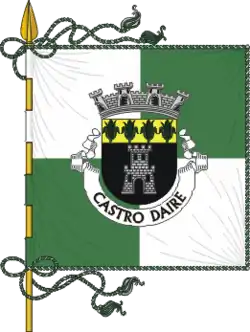Flagge von Castro Daire