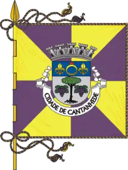 Flagge des Concelhos Cantanhede