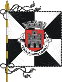 Flagge von Castelo Branco