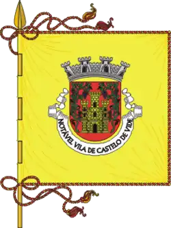 Flagge von Castelo de Vide