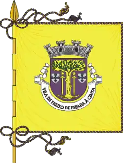Flagge des Concelhos Freixo de Espada à Cinta