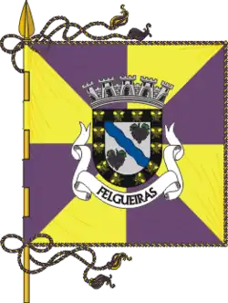 Flagge von Felgueiras