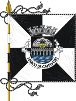 Flagge von Marco de Canaveses