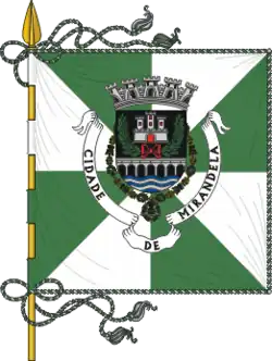 Flagge des Concelhos Mirandela