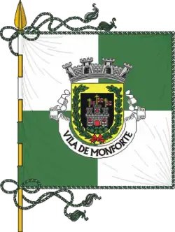 Flagge des Concelhos Monforte